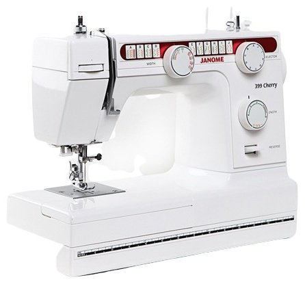 Швейная машина Janome 399 F Cherry LE22 белый купить,NaN