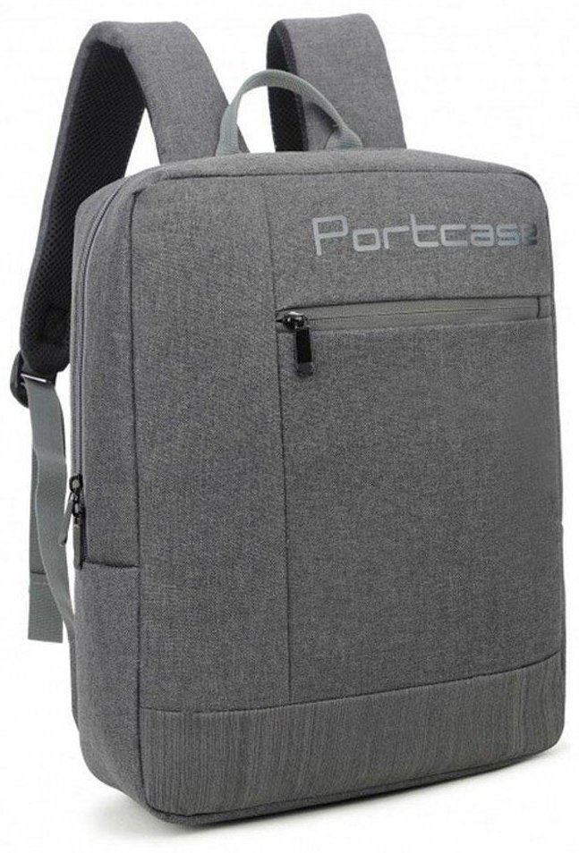 Рюкзак Portcase рюкзак KBP-132 GR до 15.6" серый купить,NaN