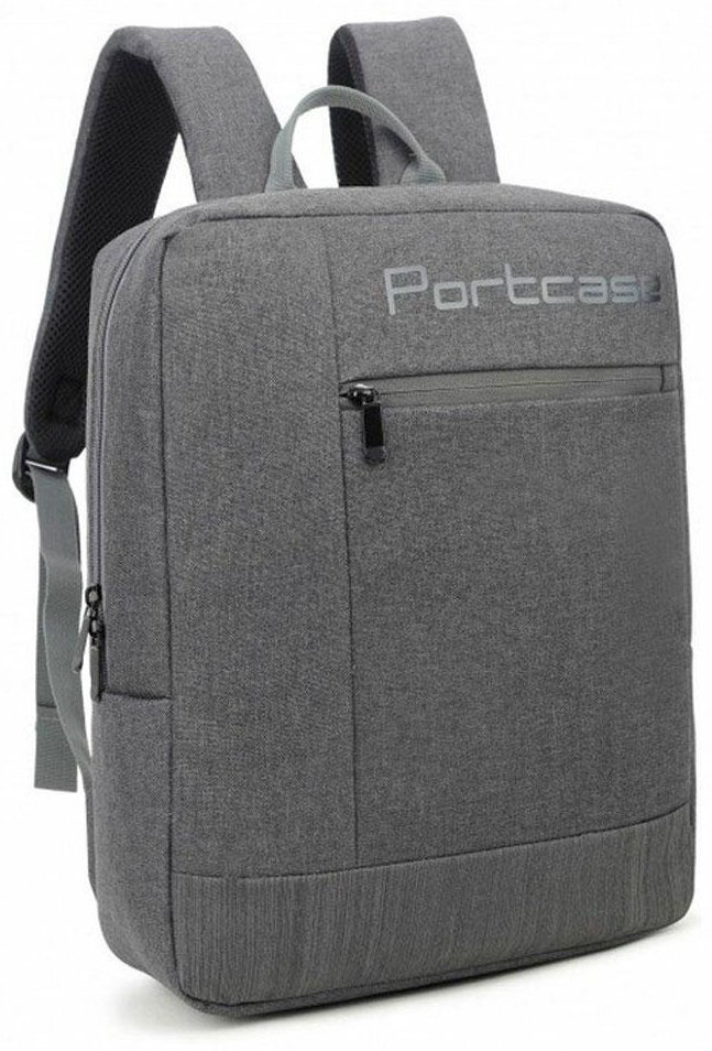 Рюкзак Portcase рюкзак KBP-132 GR до 15.6" серый купить,NaN