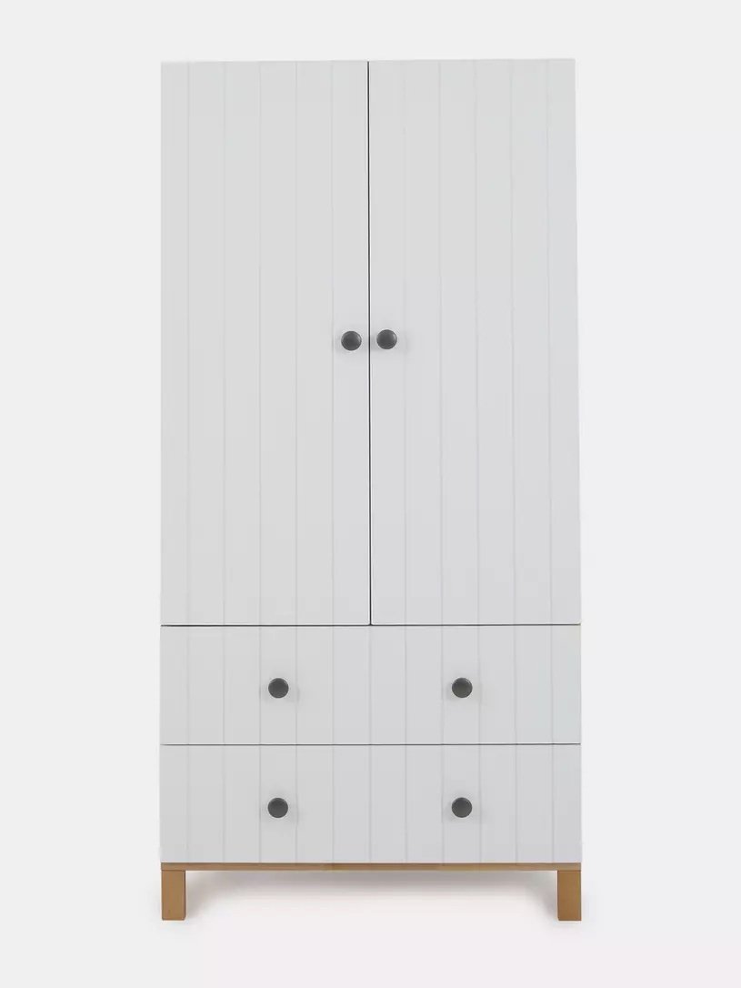 Распашной шкаф RANT Bamboo, 84x174х44 см, белый купить,NaN
