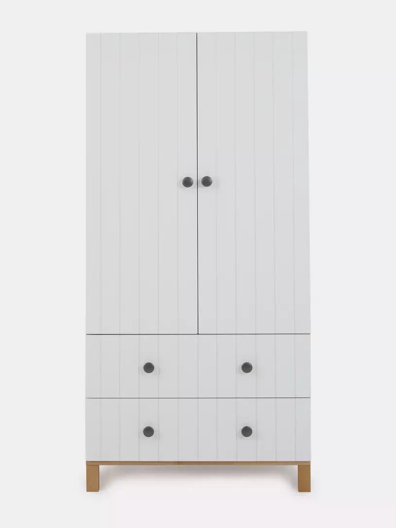 Распашной шкаф RANT Bamboo, 84x174х44 см, белый купить,NaN