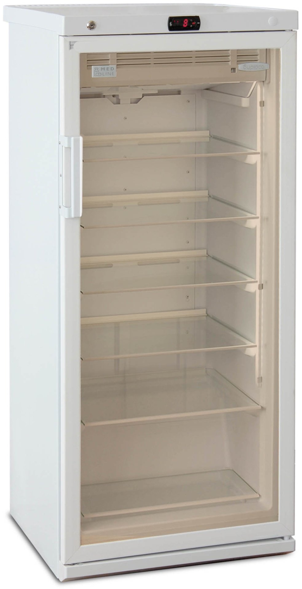 Холодильная витрина Бирюса 250S-G белый