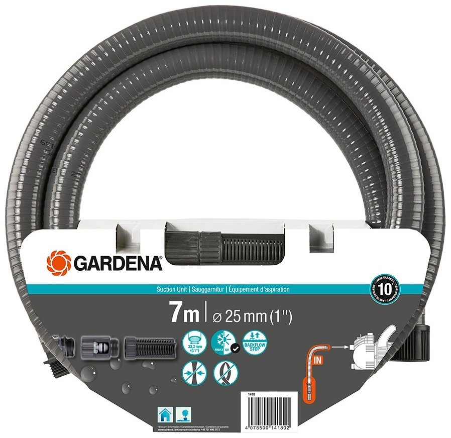 Шланг для полива GARDENA 7 м, 25 мм купить,NaN