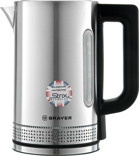 Электрочайник BRAYER BR1060 стальной
