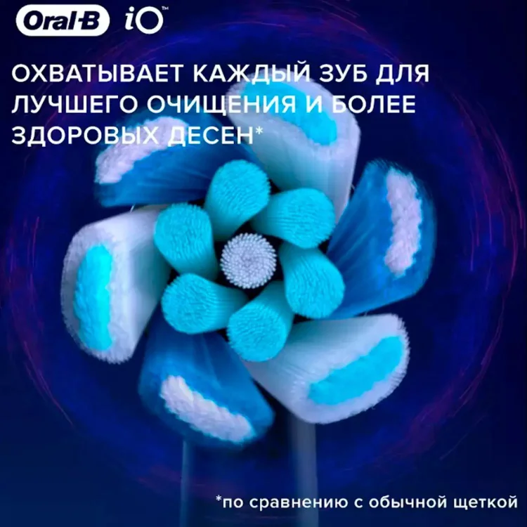 Насадка Oral-B iO RB CB-2 EE FFS Brush Set 2шт черная купить,NaN