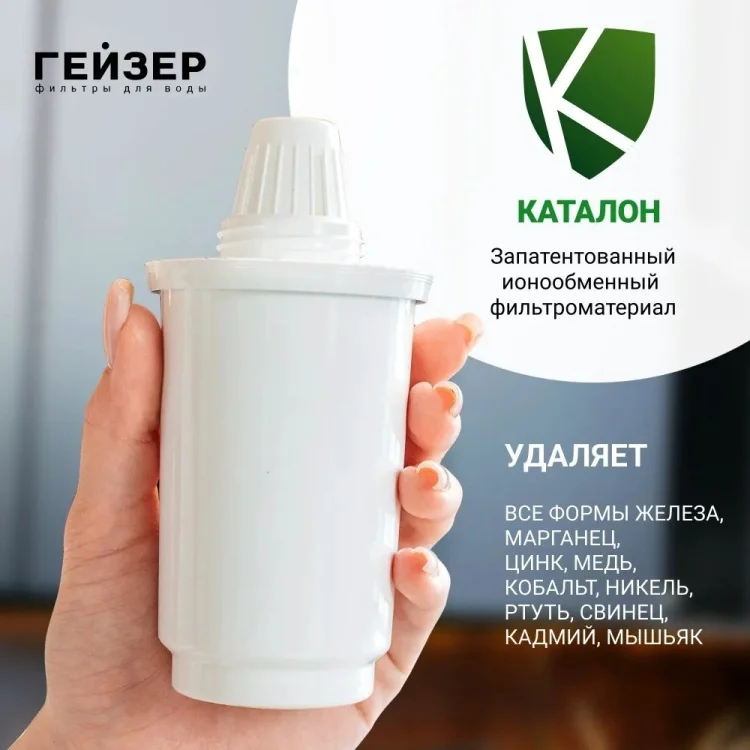 Набор сменных фильтрующих картриджей Гейзер 50033 502 2шт