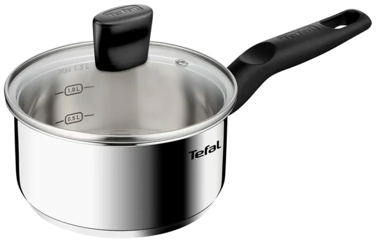 Набор посуды Tefal G764S674 Confidence серо-черный 6шт