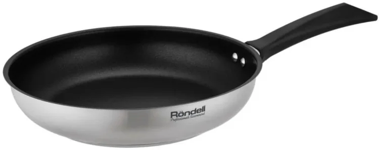 Набор посуды Rondell RDS-1881 Strike Ultra серо-черный 12шт