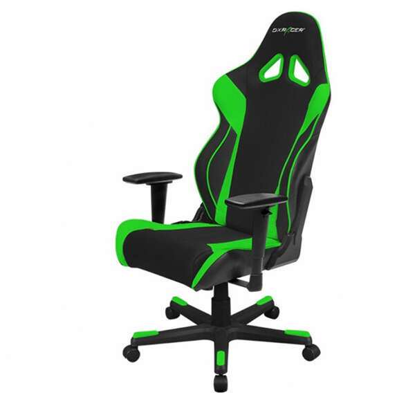Кресло игровое DX Racer OH/RW106/NE черно-зеленое