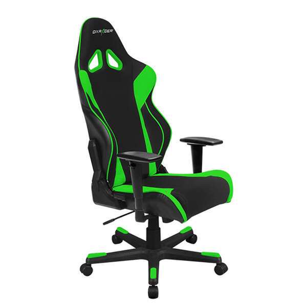 Кресло игровое DX Racer OH/RW106/NE черно-зеленое