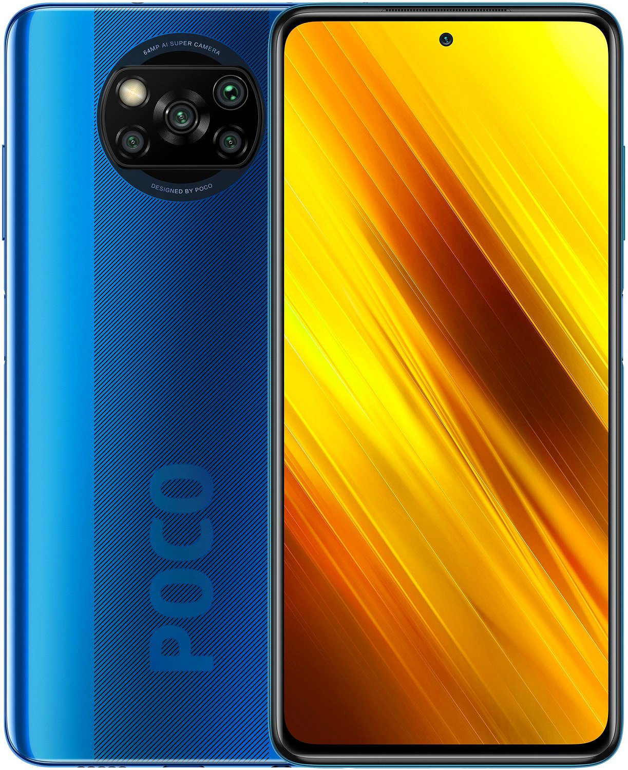 Смартфон Xiaomi Poco X3 64Gb Cobalt Blue купить,NaN