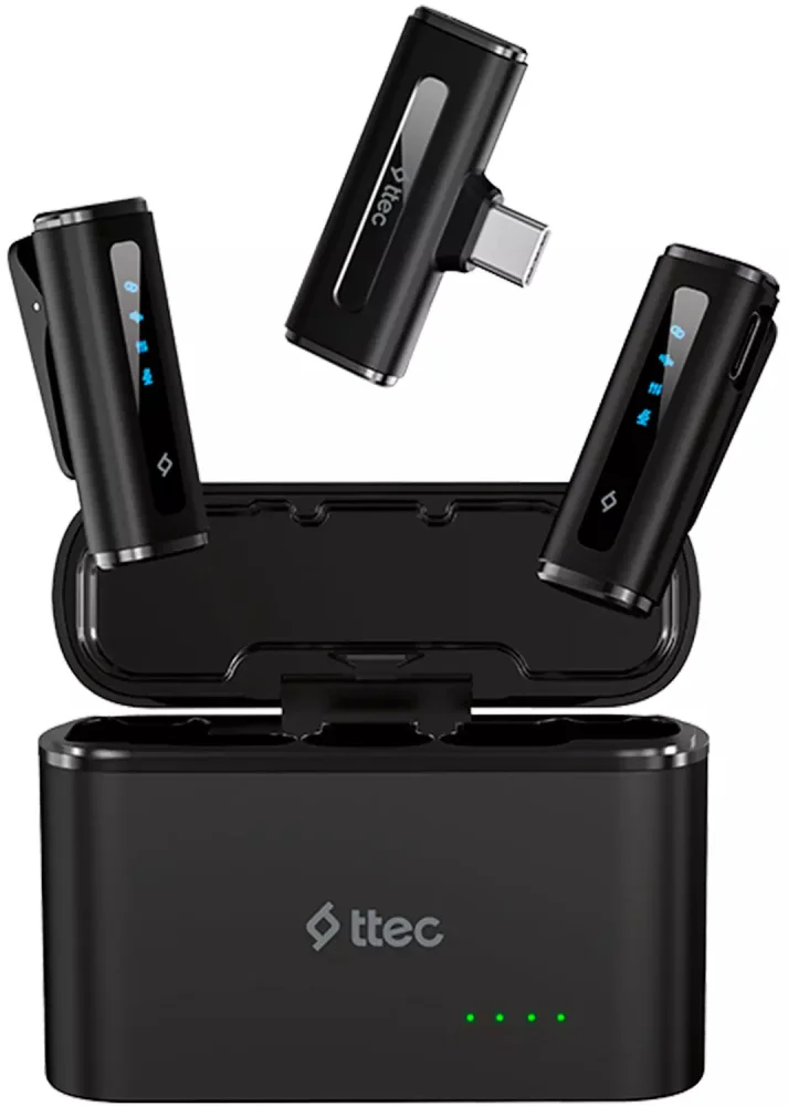 Петличный микрофон TTEC GoMic 2KYM02S черный