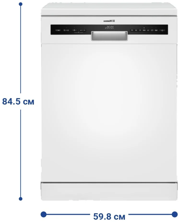 Машина посудомоечная с таблетками Hansa ZWM 647 WH белый - ForteMarket Машина посудомоечная с таблетками Hansa ZWM 647 WH белый купить,249990