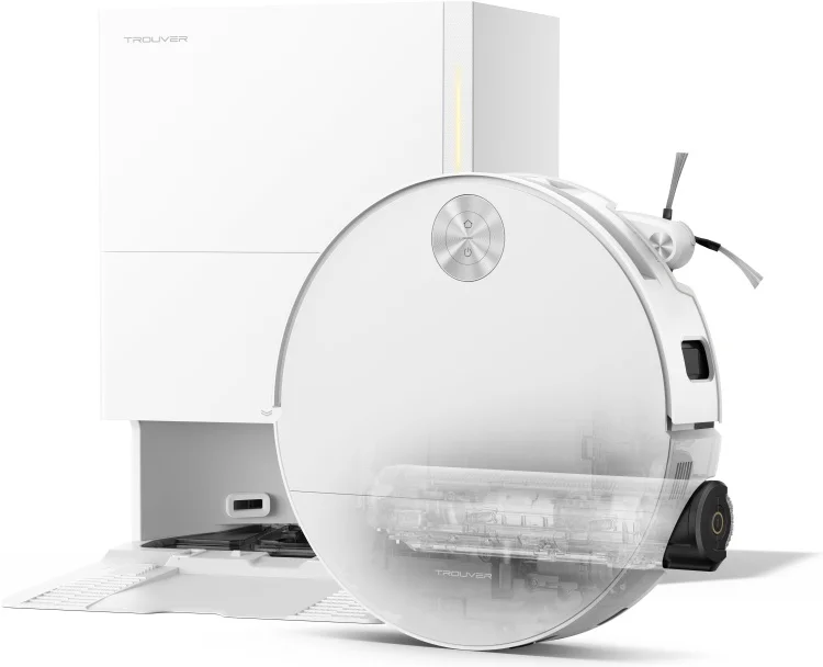 Робот-пылесос Trouver Robot Vacuum S70 Roller белый