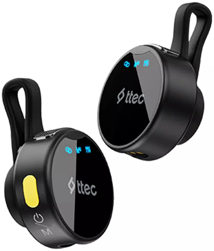 Петличный микрофон TTEC GoMic Pro 2KYM03S черный