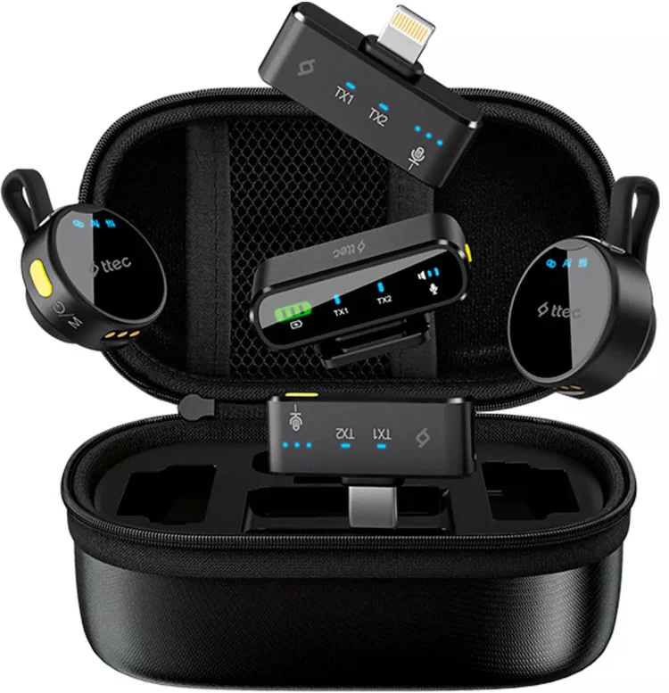 Петличный микрофон TTEC GoMic Pro 2KYM03S черный