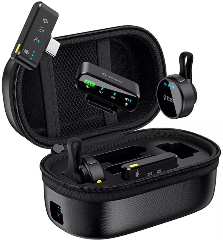 Петличный микрофон TTEC GoMic Pro 2KYM03S черный