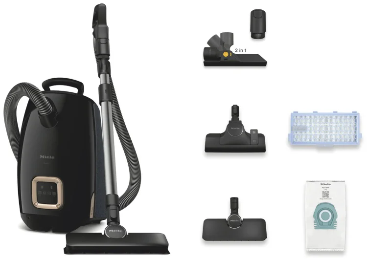 Пылесос Miele SUSF0 GuardL1 AllFloor 28.8х23.9х50см чёрный обсидиан