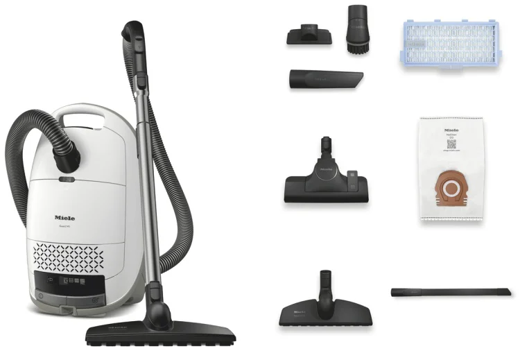 Пылесос Miele SVTF0 GuardM1 Parquet Flex 28.4х22.7х49.6см бриллиантовый белый