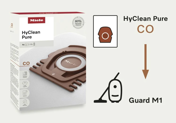 Пылесборник Miele CO HyClean Pure 41996683INT белый