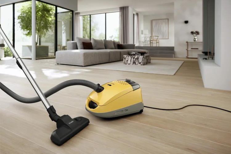 Пылесос Miele STAF0 GuardS1 37х27х59см жёлтый