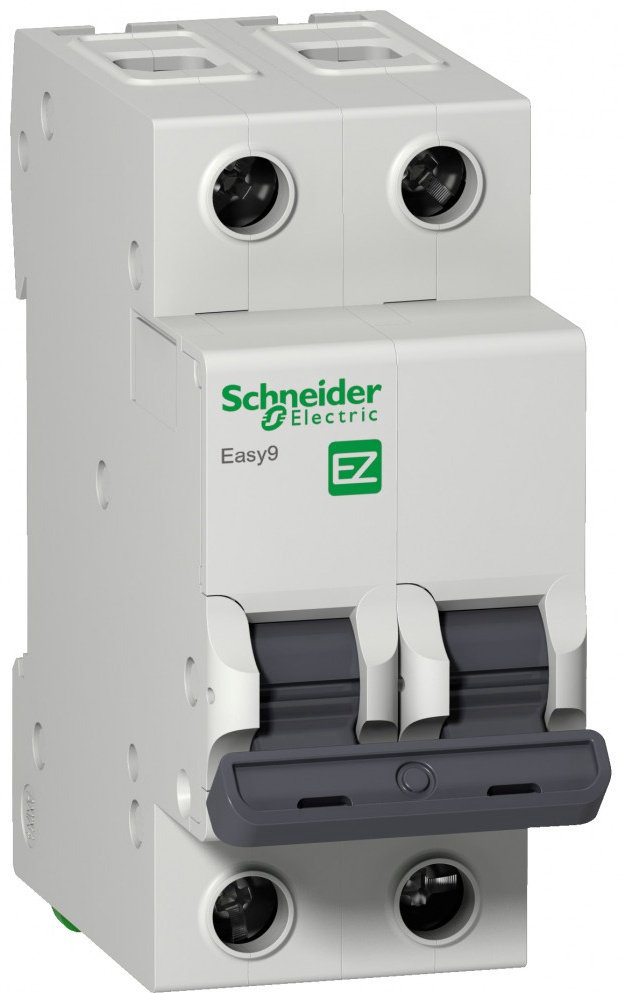 Schneider Electric автоматический выключатель 2P 63 A, 4.5 кА, 220/380 В купить,NaN