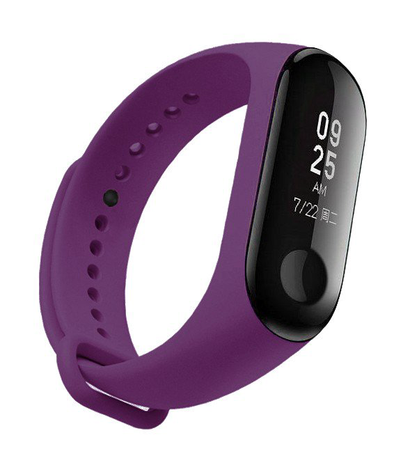 Фитнес-браслет Xiaomi Mi Band 4 фиолетовый купить,NaN