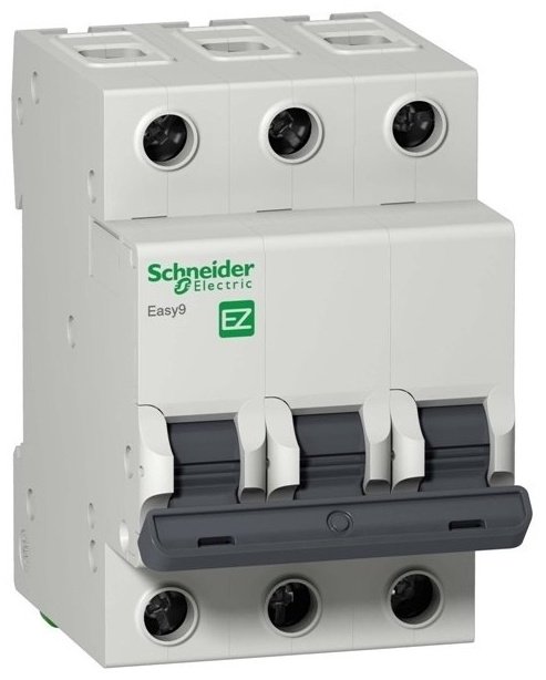 Schneider Electric автоматический выключатель EZ9F34340 EASY 9 3П 40А С 4.5кА 400В
