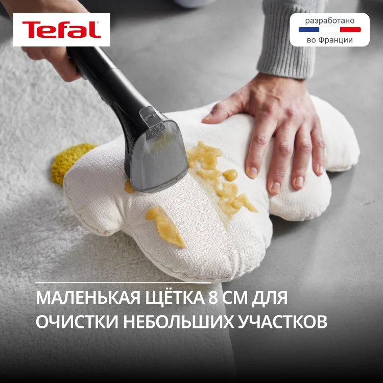 Пылесос моющий Tefal IZ 5020 F0 34х26.5х36.5см черно-зеленый