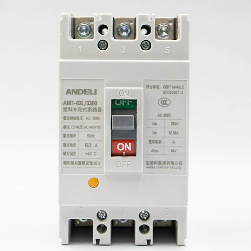 Handel Andeli AM1-63L/3P 63A 25KA