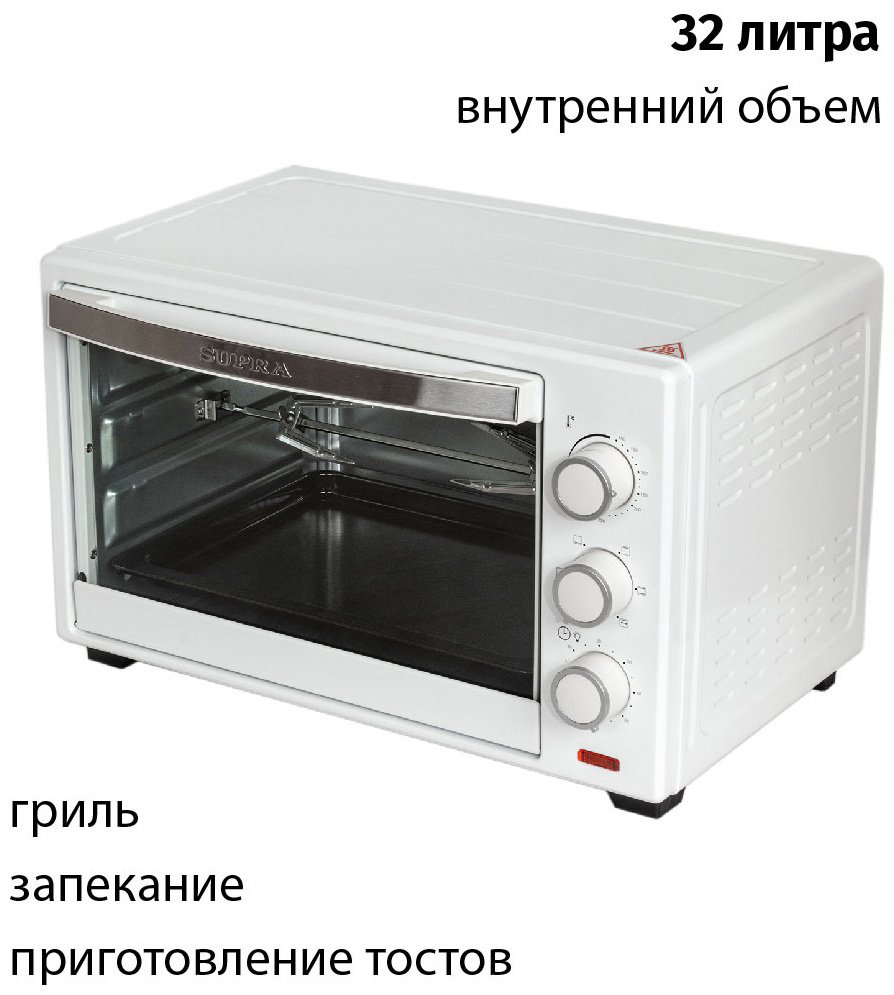 Настольная электропечь SUPRA MTS-3291 белый купить,41373