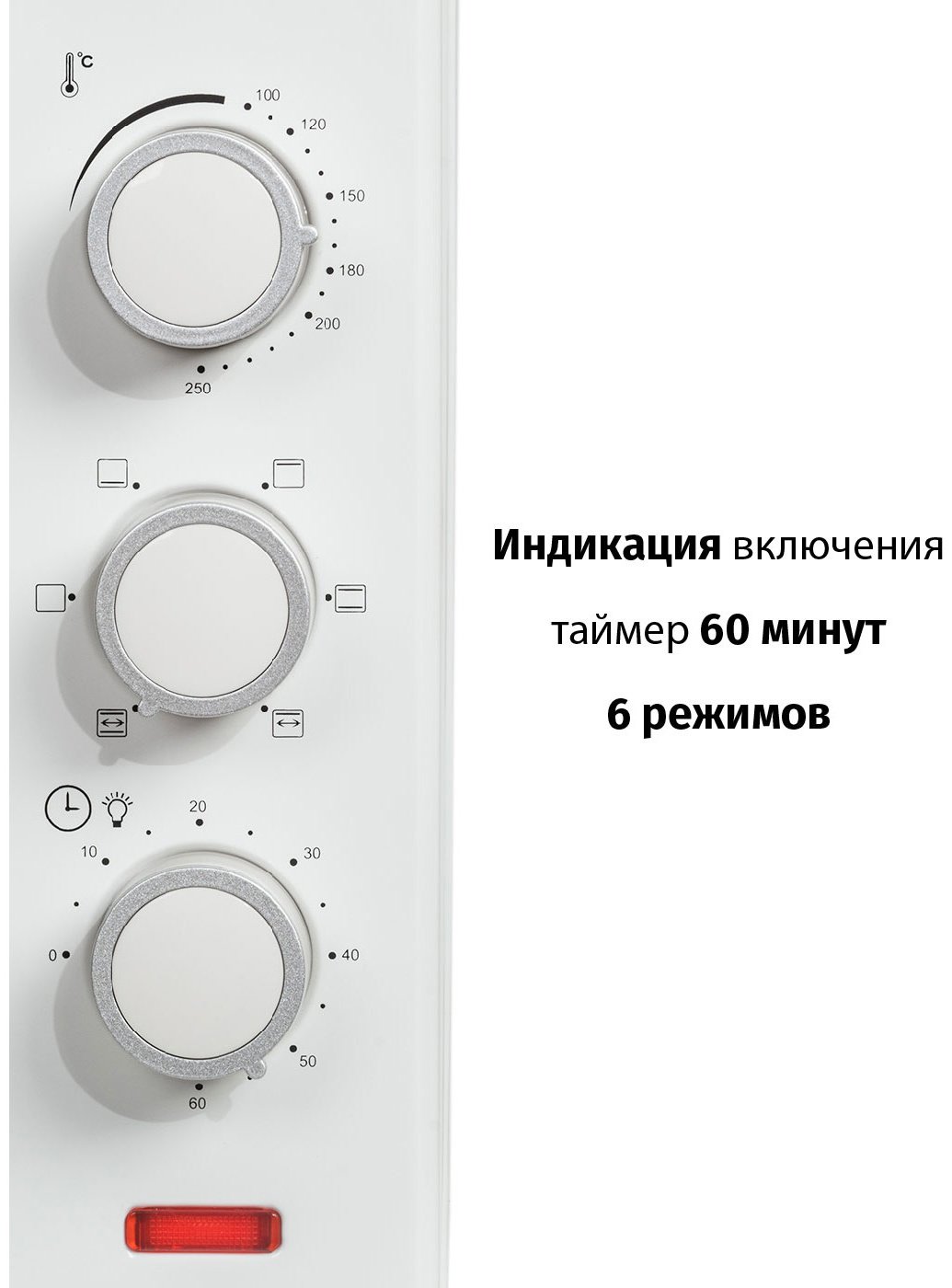 Настольная электропечь SUPRA MTS-3291 белый купить,0