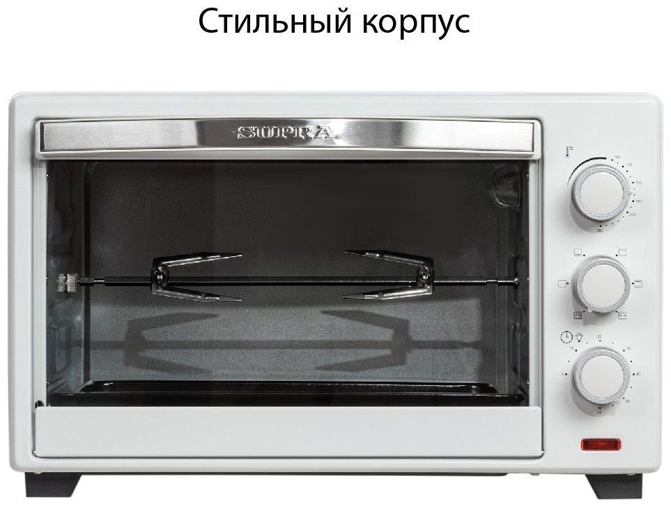 Настольная электропечь SUPRA MTS-3291 белый купить,0