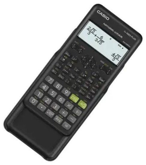 Калькулятор научный CASIO FX-82ESPLUS-2-WETD, 12-разрядный, черный