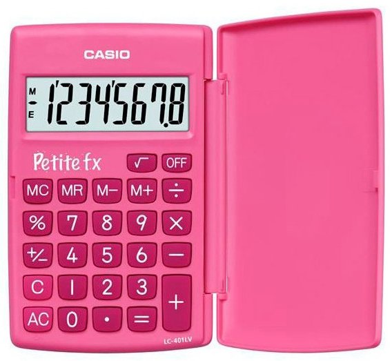 CASIO настольный LC-401LV-PK розовый