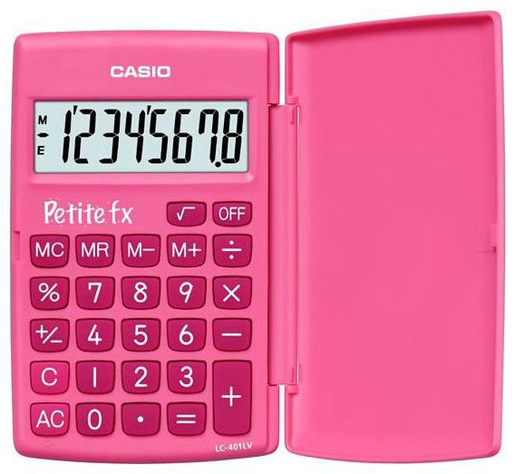 CASIO настольный LC-401LV-PK розовый купить,NaN