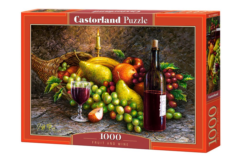 Пазлы Castorland Коровин К.А. Вино и фрукты 1000 дет купить,NaN
