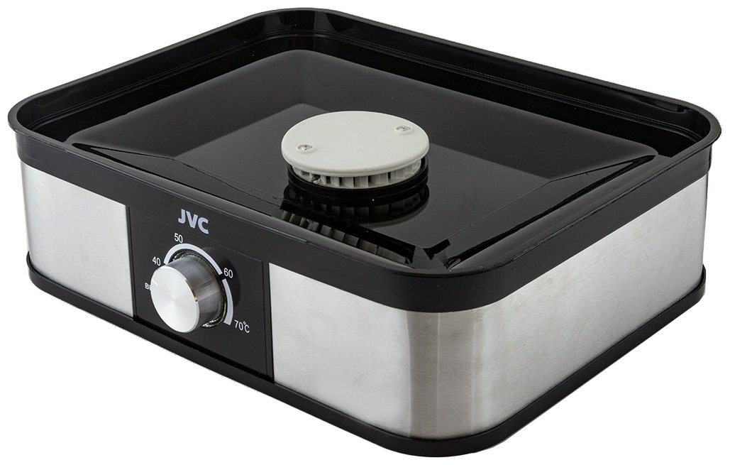 Электросушилка JVC JK-FD751 серебристый, черный - ForteMarket Электросушилка JVC JK-FD751 серебристый, черный купить,0