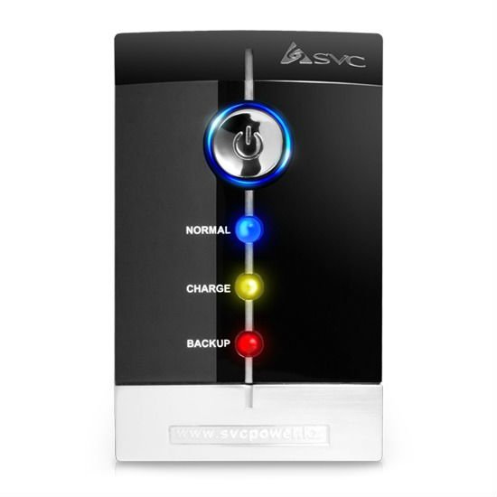 Источник бесперебойного питания SVC V-600-F черный