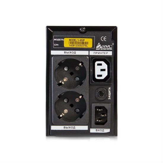 Источник бесперебойного питания SVC V-600-F черный