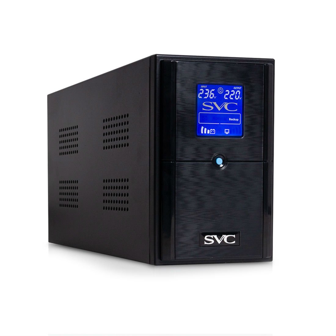 ИБП SVC V-1500-L-LCD черный купить,NaN