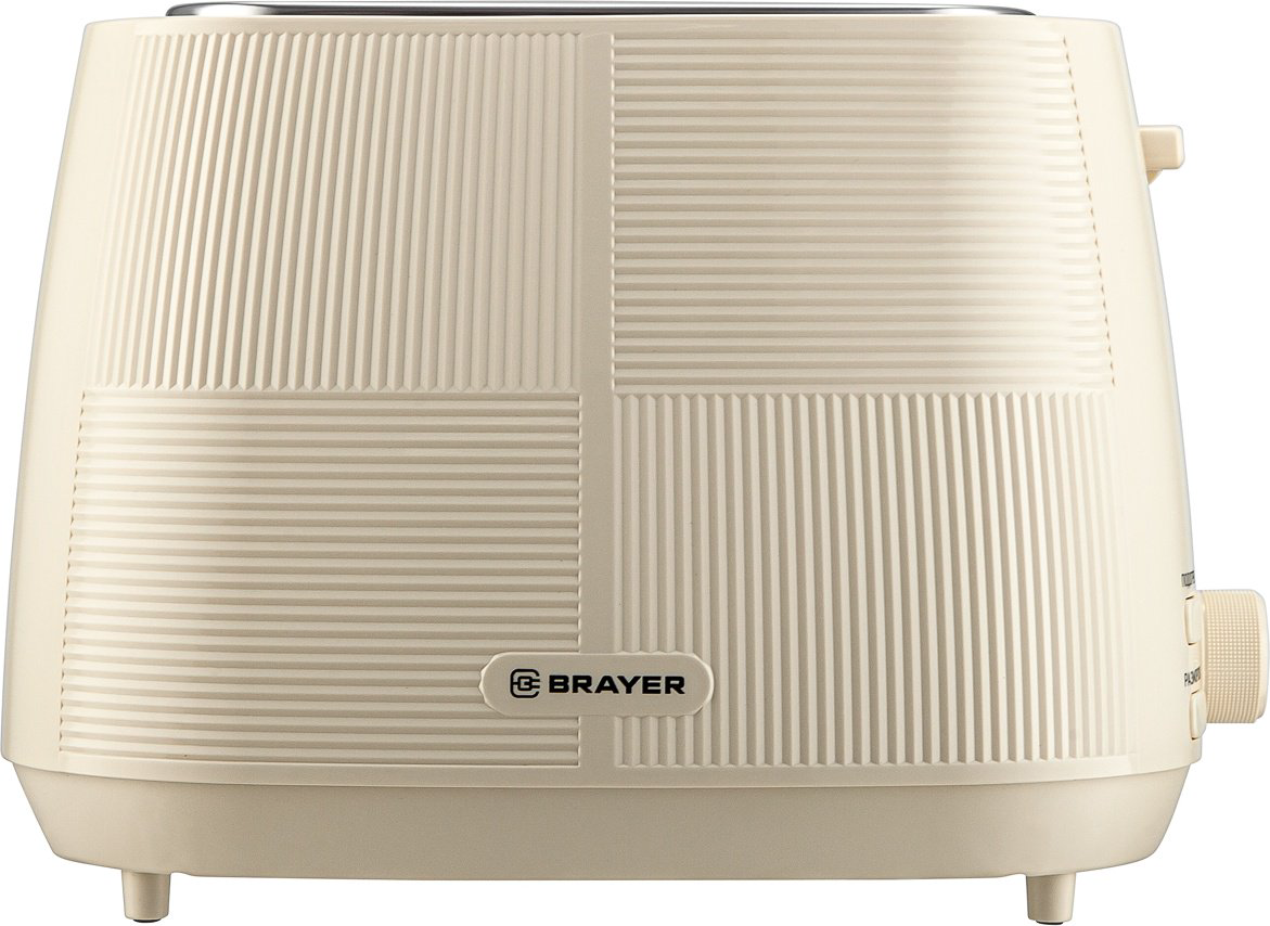 Тостер BRAYER BR2116 бежевый купить,NaN