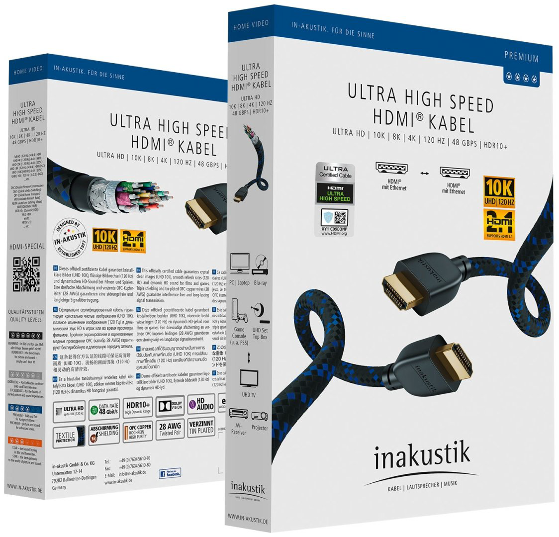 Кабель Inakustik HDMI - HDMI 5 м купить,55950