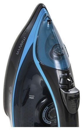 Утюг Manya I-M2604 черный, синий - ForteMarket Утюг Manya I-M2604 черный, синий купить,0