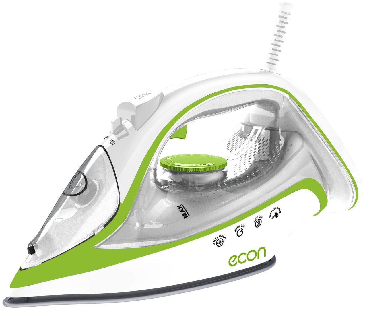 Утюг Econ ECO-BI3002 белый, зеленый