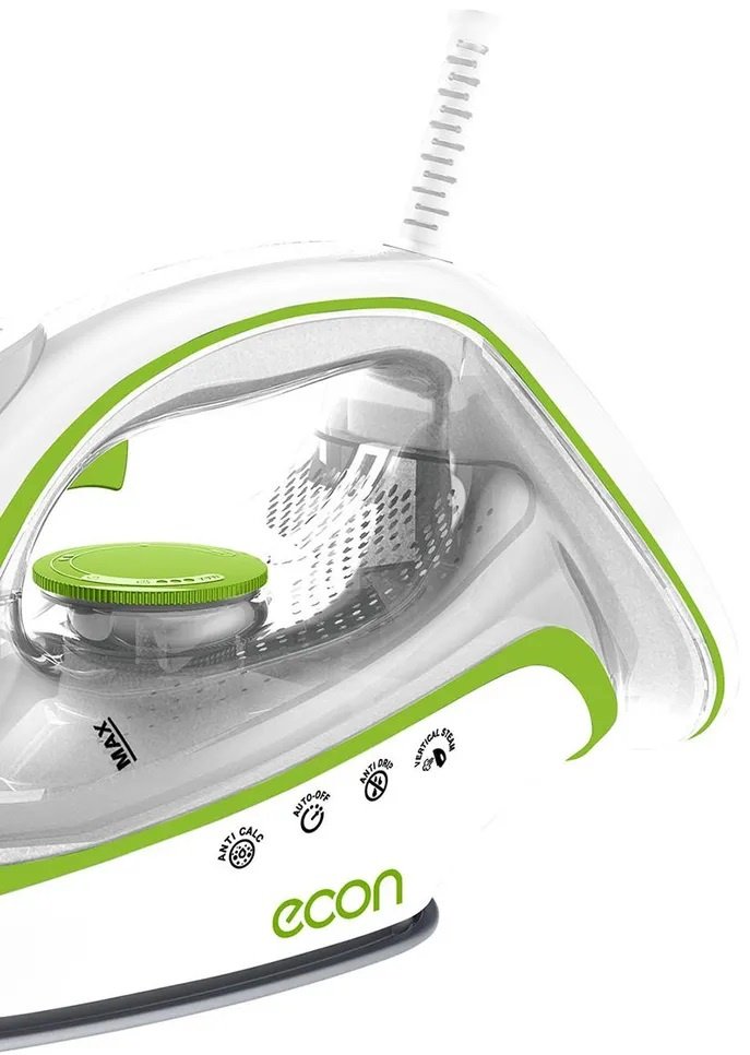 Утюг Econ ECO-BI3002 белый, зеленый купить,0