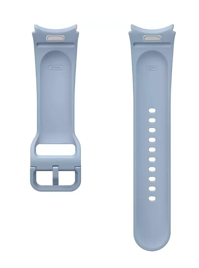 Ремешок Samsung Sport Band 20мм S/M Icy Blue ET-SFR93SLEGRU синий