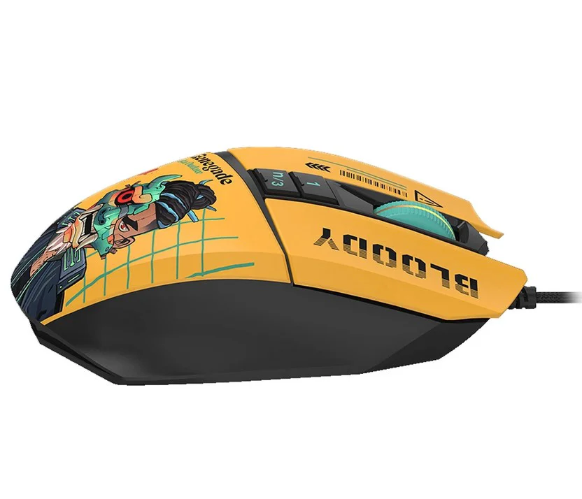 Мышь A4Tech Bloody W63 Max Renegade Yellow Sunset купить,12490