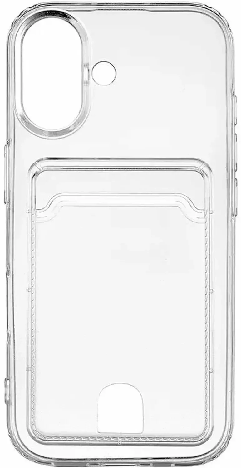 Чехол для телефона Aray+ Iphone 17 с визитницей прозрачный   купить,1990