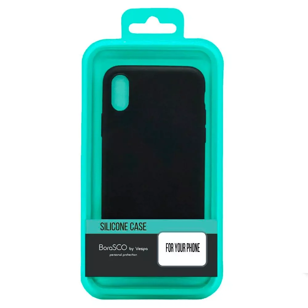 Чехол для телефона BoraSCO Silicone Case для Xiaomi Redmi Note 11/11s 70212 черный  купить,NaN